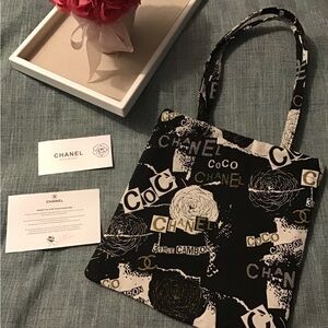 Chanel Uniform Tote Bag Black and White.Brand New
